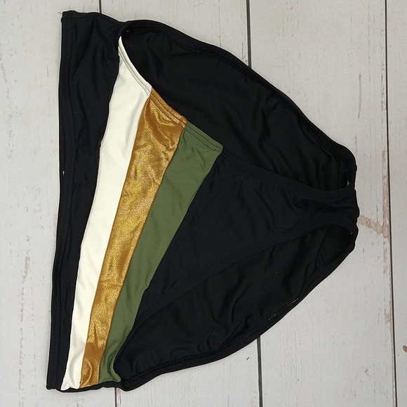 Vince Camuto Black and Gold Bikini - Picture 3 of 10